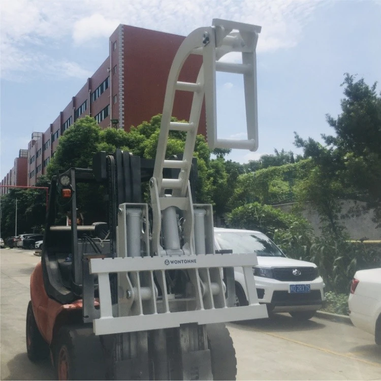 Wontonne-Forklift-Hinged-steel-pipe-handler
